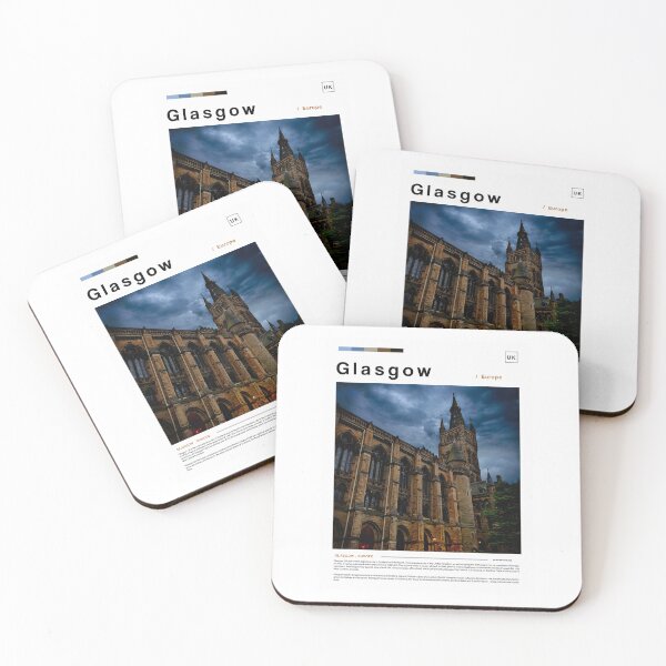 Item preview, Glasgow poster landscape designed and sold by paulrommer.