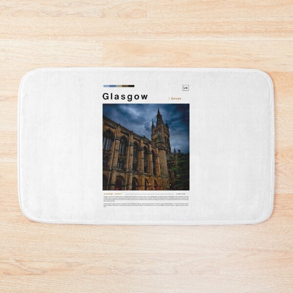 Item preview, Glasgow poster landscape designed and sold by paulrommer.