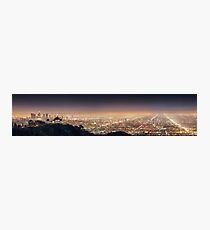 Los Angeles Panorama Photographic Print