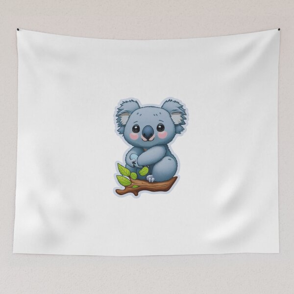 Item preview, Cute Koala on a tree designed and sold by BAHO STORE.