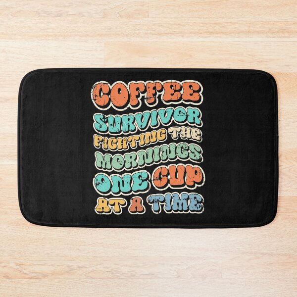Item preview, Coffee survivor fighting the mornings  designed and sold by HomeCoquette.