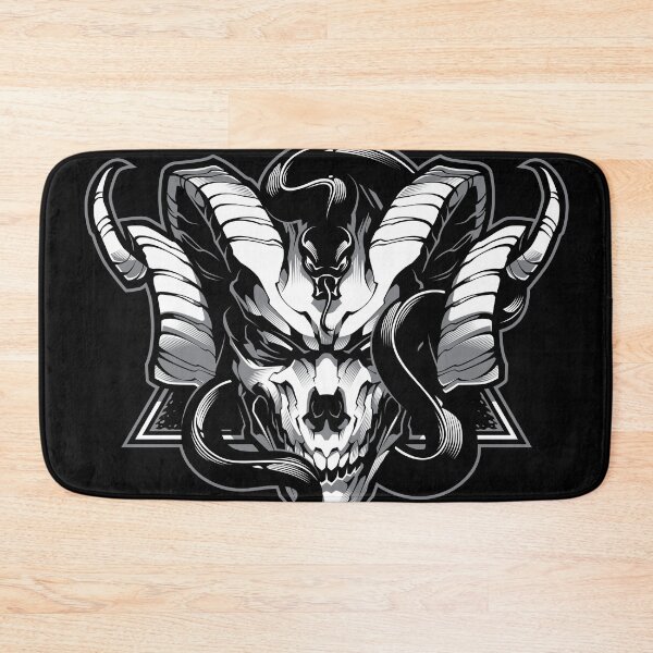 Item preview, Demonic Skull and Snake designed and sold by Blackout  Brother.