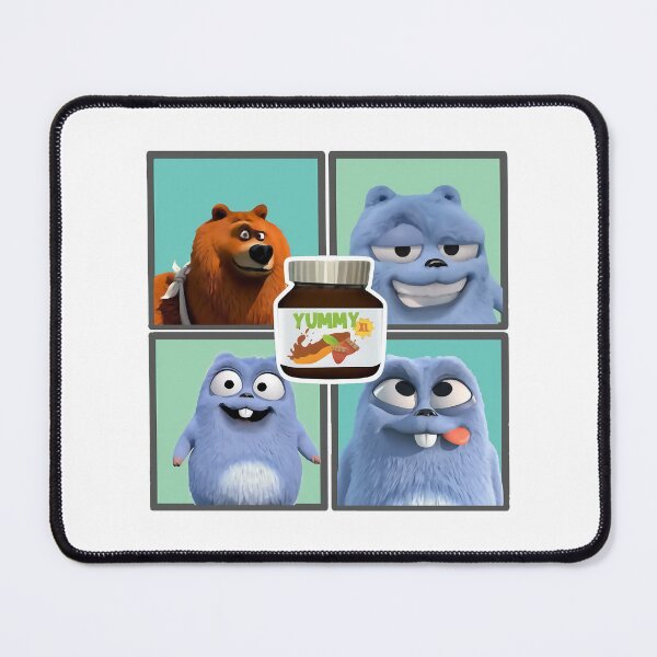 Item preview, Grizzly and lemmings designed and sold by andres-cohen.