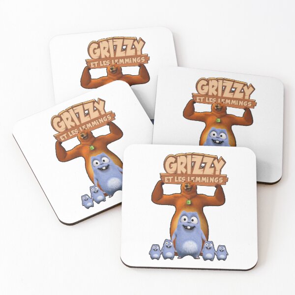 Item preview, Grizzy and lemmings Active designed and sold by andres-cohen.