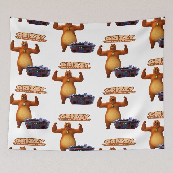 Item preview, grizzy and the lemmings         designed and sold by andres-cohen.