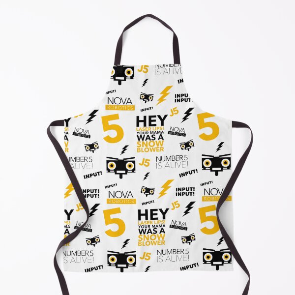 Item preview, Short Circuit / Johnny 5 pattern designed and sold by La-La-Lou.