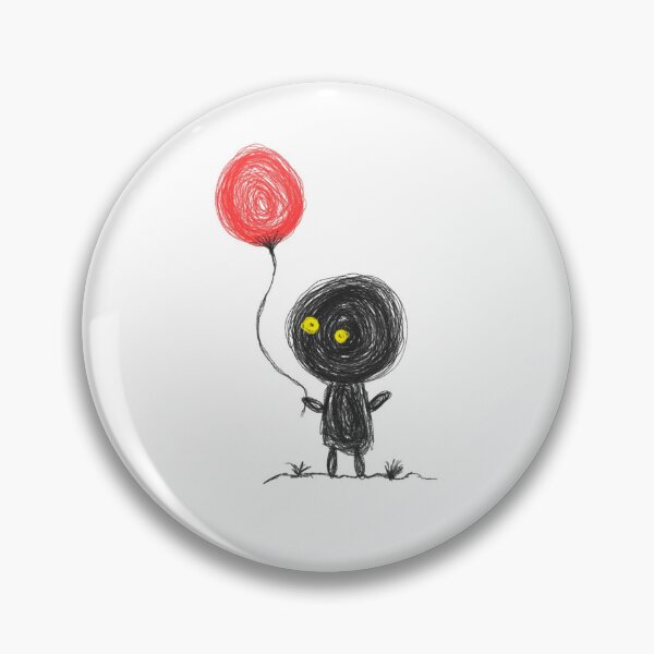 Item preview, Wanna balloon? Creepy Scribbles designed and sold by MorriganCraft.