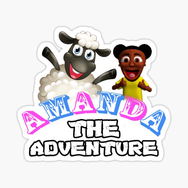 Amanda The Adventurer Sticker Set Sticker for Sale by sixfiftyfive