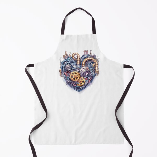 Item preview, steampunk heart designed and sold by Maketutika.