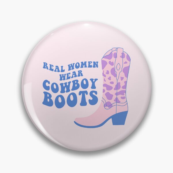 Item preview, Real women wear cowboy boots. Cowboy boot. designed and sold by CoCoArt-Ua.