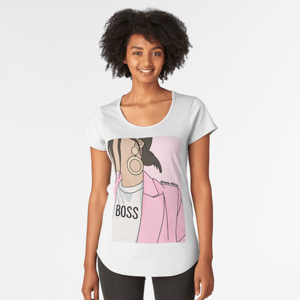 Item preview, Premium Scoop T-Shirt designed and sold by elebea.