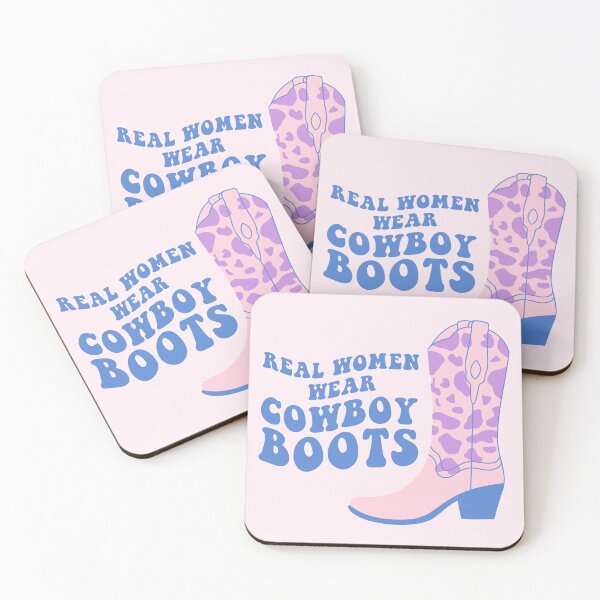 Item preview, Real women wear cowboy boots. Cowboy boot. designed and sold by CoCoArt-Ua.