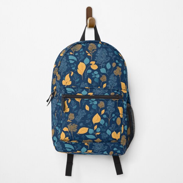 Item preview, Golden Petals on Navy designed and sold by CASUALURBAN.