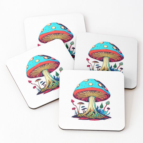 Item preview, Copy of Magic mushroom with watercolor paint designed and sold by MNFTs.