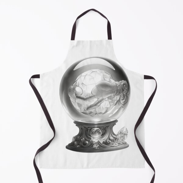 Item preview, Crystal Ball - Magic Fortune Art Print designed and sold by aiprintiq.