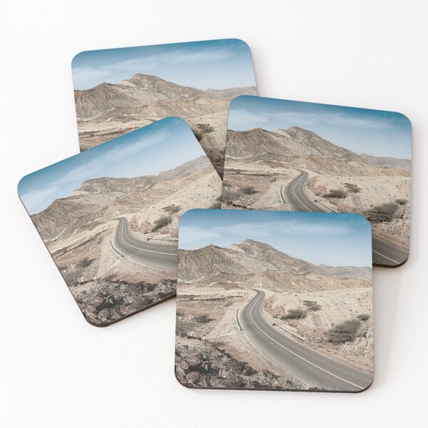 Item preview, Road in the rocky mountains of the Sultanate of Oman designed and sold by DavidGabisPhoto.