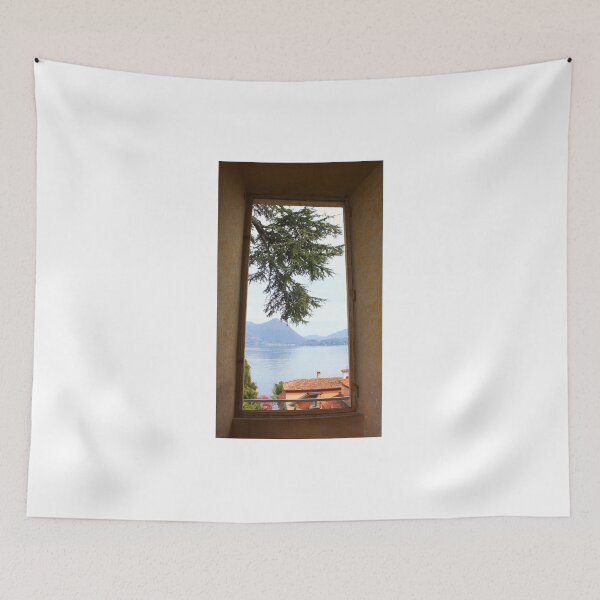 Item preview, A Pine Branch over the Red roof through the Window 2011 designed and sold by Igor Pozdnyakov.