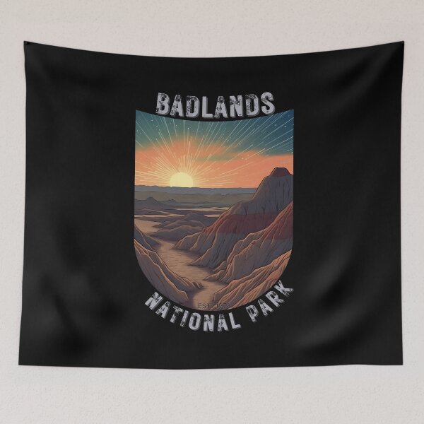 Item preview, Badlands National Park South Dakota designed and sold by Doctrine-Design.