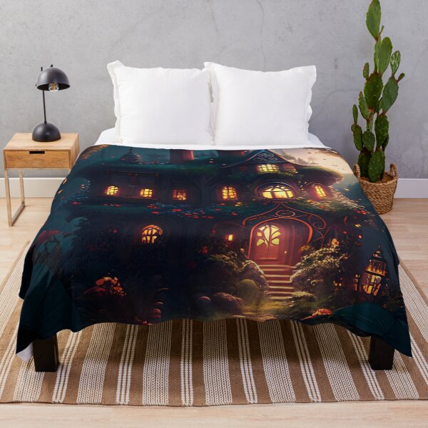 Item preview, The dreamy fairytale house in the magical fairytale forest designed and sold by byaz3.