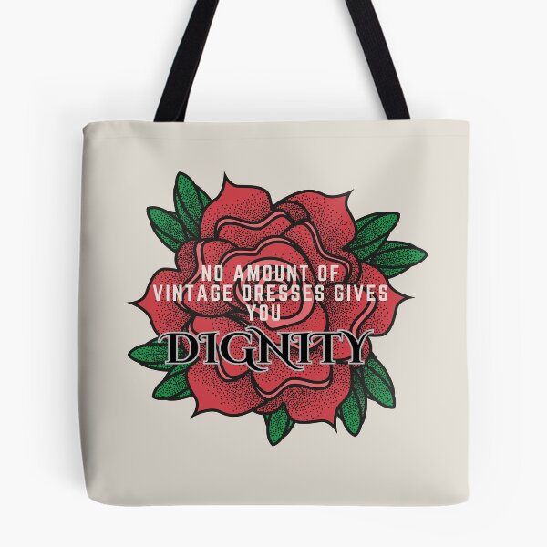 Item preview, No amount of vintage dresses gives you dignity | better than revenge lyrics designed and sold by BloompodDesigns.