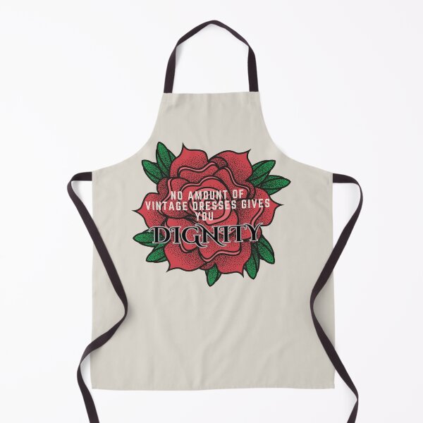 Item preview, No amount of vintage dresses gives you dignity | better than revenge lyrics designed and sold by BloompodDesigns.