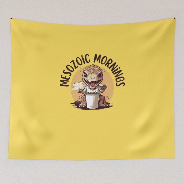 Item preview, Mesozoic Mornings Coffee designed and sold by NBazilenco.