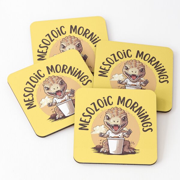 Item preview, Mesozoic Mornings Coffee designed and sold by NBazilenco.