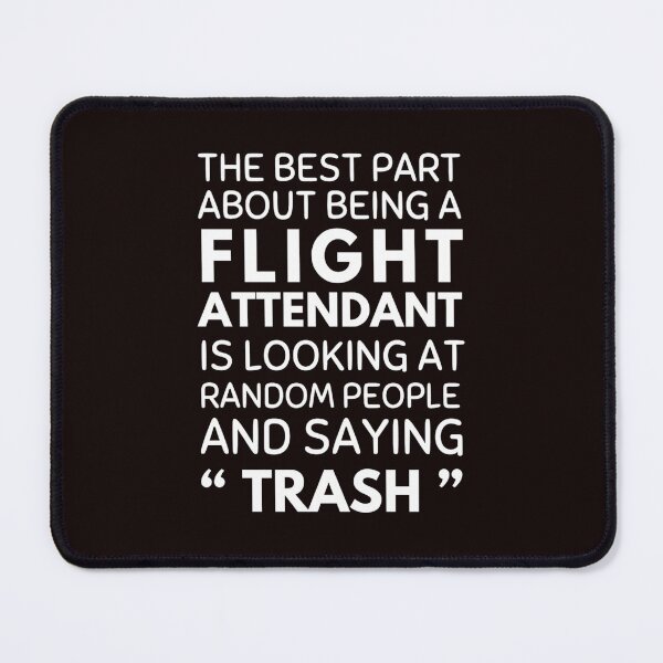 Item preview, Funny Flight Attendant designed and sold by SikinaTripp.