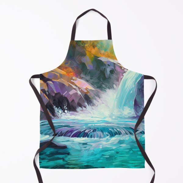 Item preview, Cascading falls on the river 6 designed and sold by Red Witch Art.