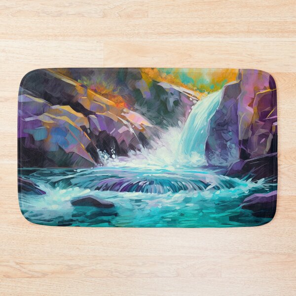 Item preview, Cascading falls on the river 6 designed and sold by Red Witch Art.