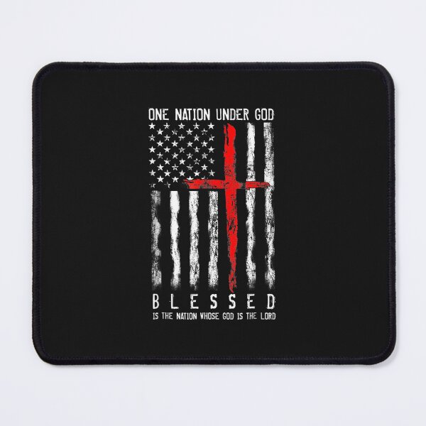 Item preview, Patriotic Christian Blessed One Nation Under God 4th Of July designed and sold by r1mordech.