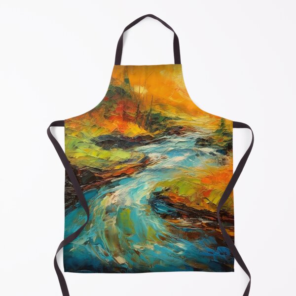 Item preview, Cascading falls on the river 7 designed and sold by Red Witch Art.