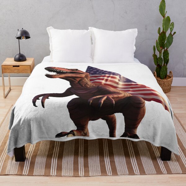 Item preview, Happy 4th of July Independance Dinosaur designed and sold by ELBERSAID.