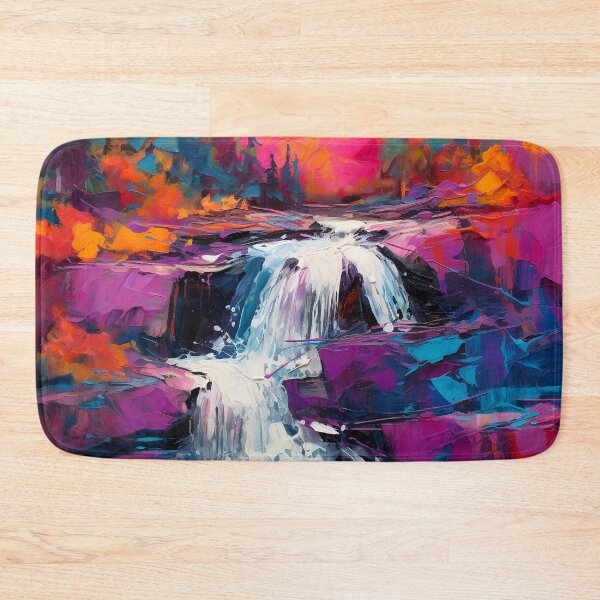 Item preview, Cascading falls on the river 8 designed and sold by Red Witch Art.