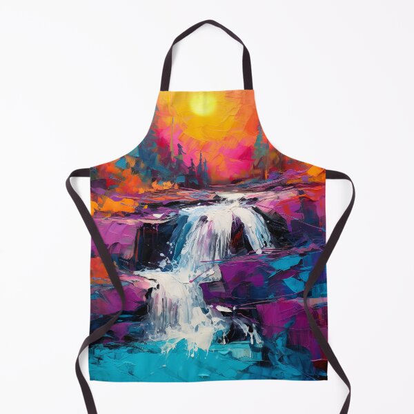 Item preview, Cascading falls on the river 8 designed and sold by Red Witch Art.