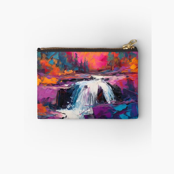 Item preview, Cascading falls on the river 8 designed and sold by Red Witch Art.