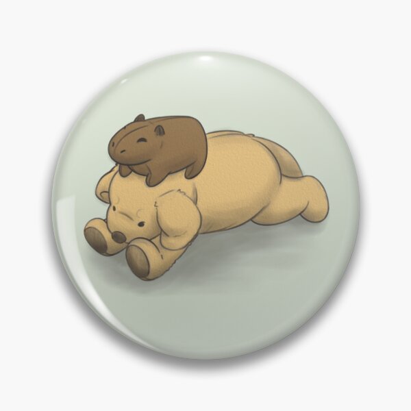 Item preview, Baby Capybara and Puppy designed and sold by artbybiyan.