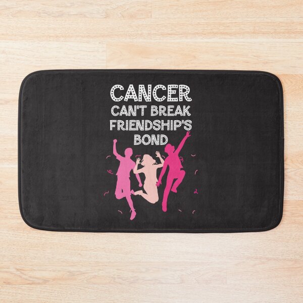 Item preview, Breast cancer awareness pink ribbon Cancer can't break friendship's bond designed and sold by shaderepublic.