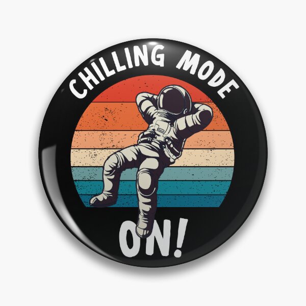 Item preview, Astronaut Chilling mode in Space - Galaxy - Planets - Moon - Stars designed and sold by Uplife-MyStore.