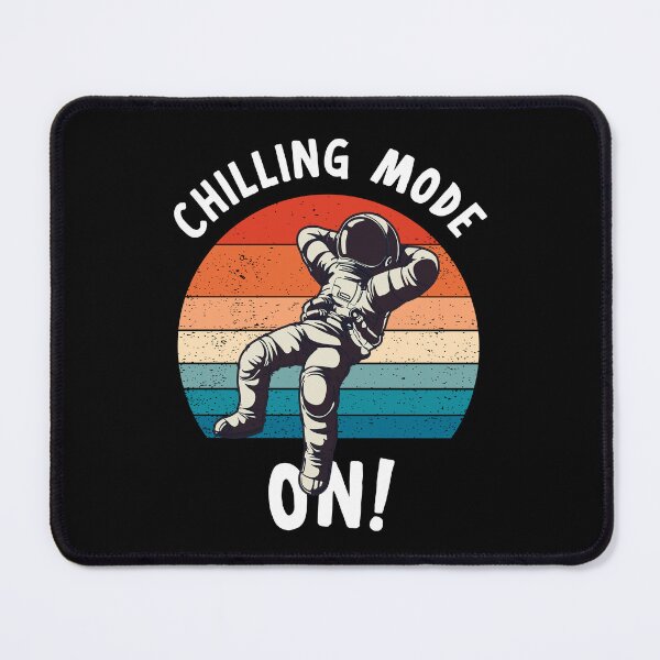Item preview, Astronaut Chilling mode in Space - Galaxy - Planets - Moon - Stars designed and sold by Uplife-MyStore.