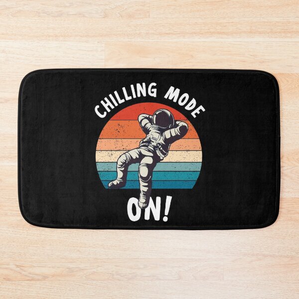 Item preview, Astronaut Chilling mode in Space - Galaxy - Planets - Moon - Stars designed and sold by Uplife-MyStore.