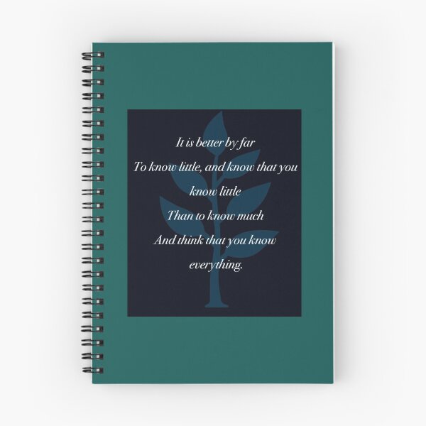 Item preview, Knowledge Quote designed and sold by EmilyEtchison.