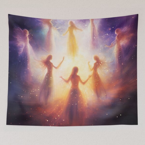 Item preview, Angels dance 6 designed and sold by Red Witch Art.