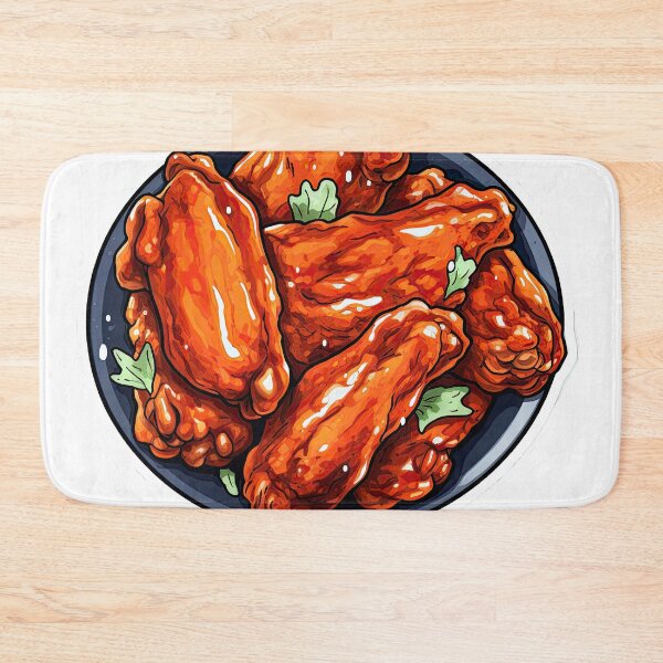 Item preview, Chicken wings in buffalo sauce designed and sold by abmkf.