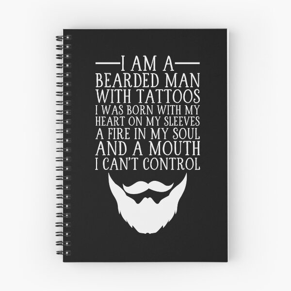 Item preview, Bearded Man With Tatoos ` designed and sold by BUBLTEES.