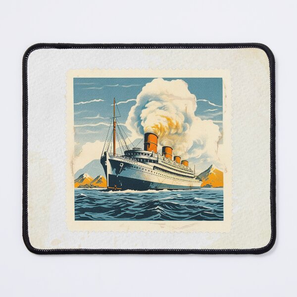 Item preview, Titanic Postage Stamp designed and sold by StreetCandyFilm.