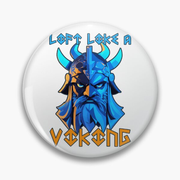 Item preview, Lift Like a Viking: Embrace Strength and Conquer Challenges Merch designed and sold by AstroBeastCo.