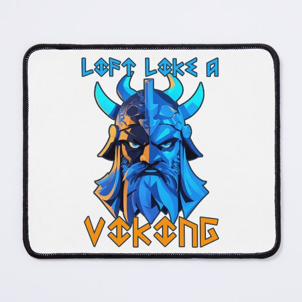 Item preview, Lift Like a Viking: Embrace Strength and Conquer Challenges Merch designed and sold by AstroBeastCo.