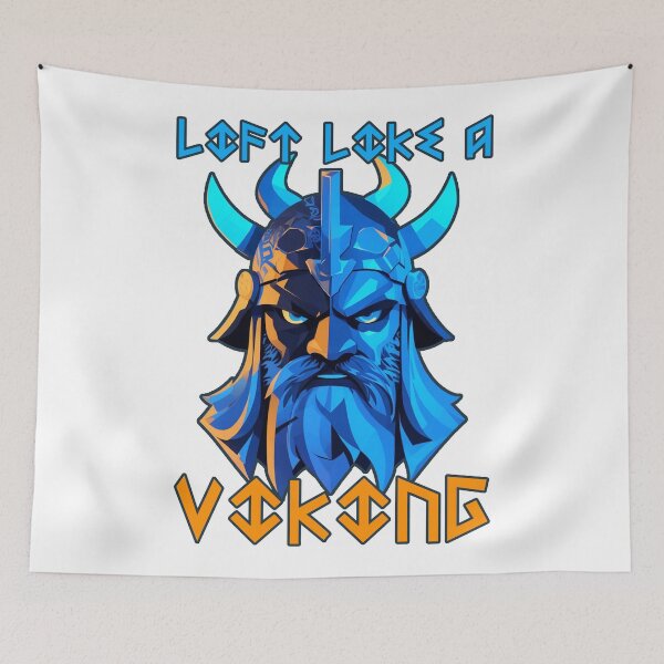 Item preview, Lift Like a Viking: Embrace Strength and Conquer Challenges Merch designed and sold by AstroBeastCo.