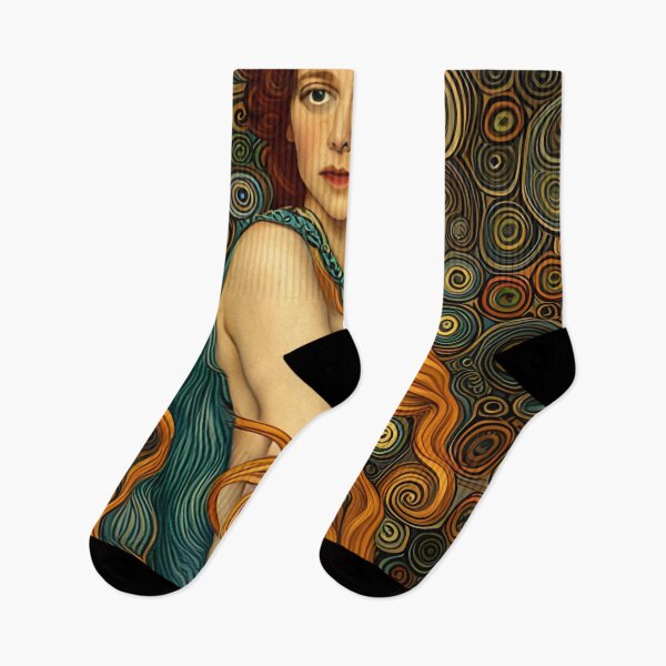 Item preview, Artistic Symphony: Hairy Lady by Klimt and van Gogh designed and sold by stine1.